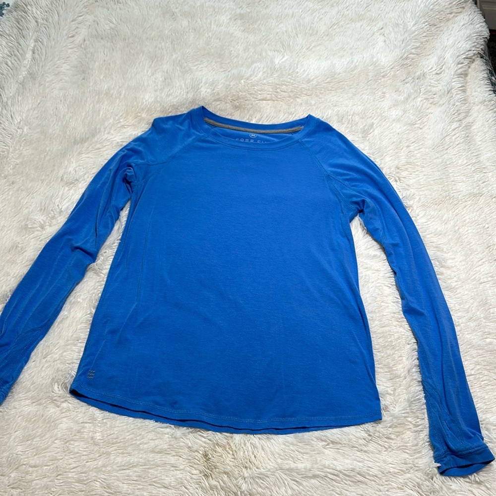 Free Fly bamboo shade long sleeve